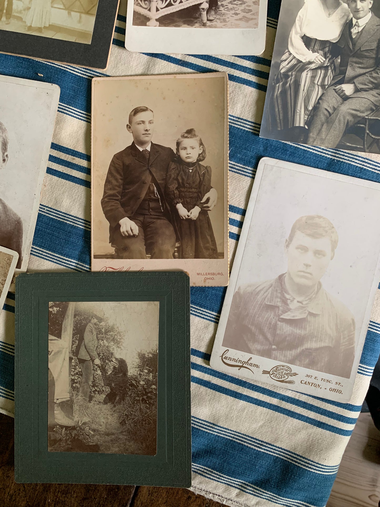 Antique photo lot
