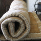 Vintage French ticking Daybed Mattress | heavy burlap