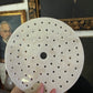 Vintage crazed porcelain drain plate