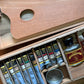 Vintage art supply box | paint & paint palette