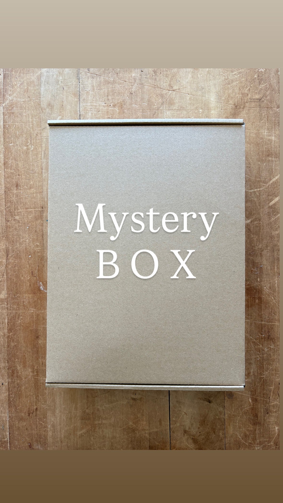 Mystery Box filled with small goodies