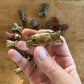 Antique Victorian Christmas candle clips