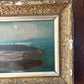Antique Painting After Heinrich Vosberg "Alone & Forsaken" Amateur copy
