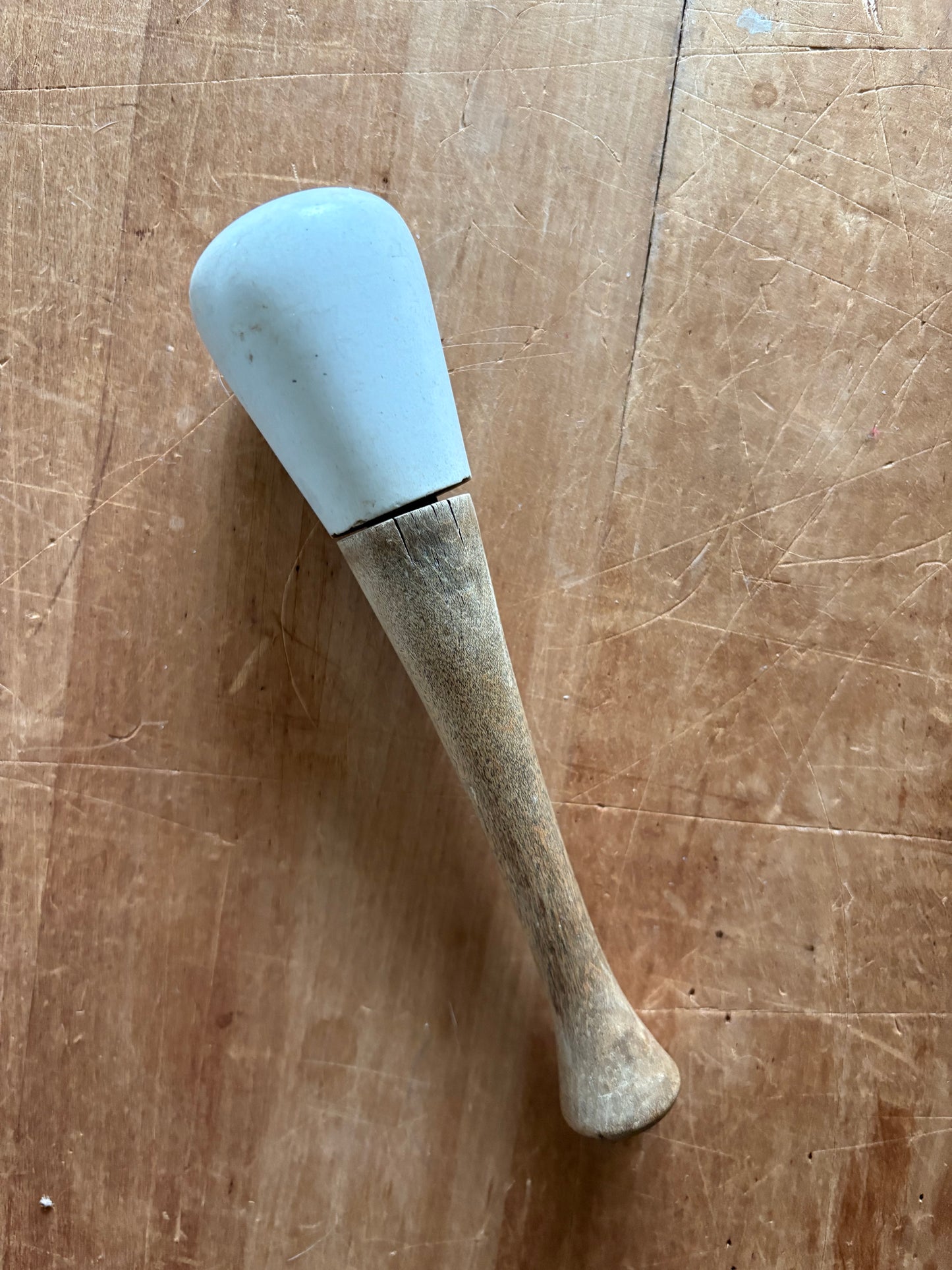Antique pharmacy pestle size 2