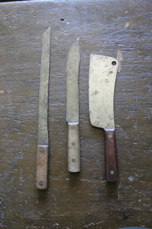 Antique knife lot