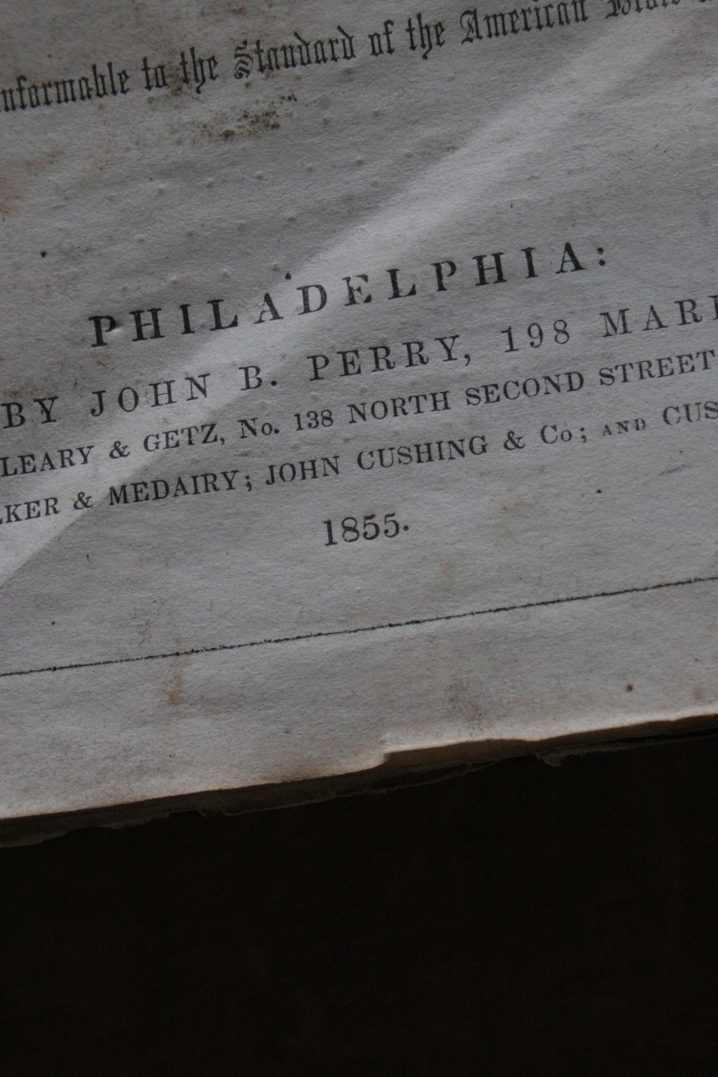 Antique family large Bible 1855 including apocrypha