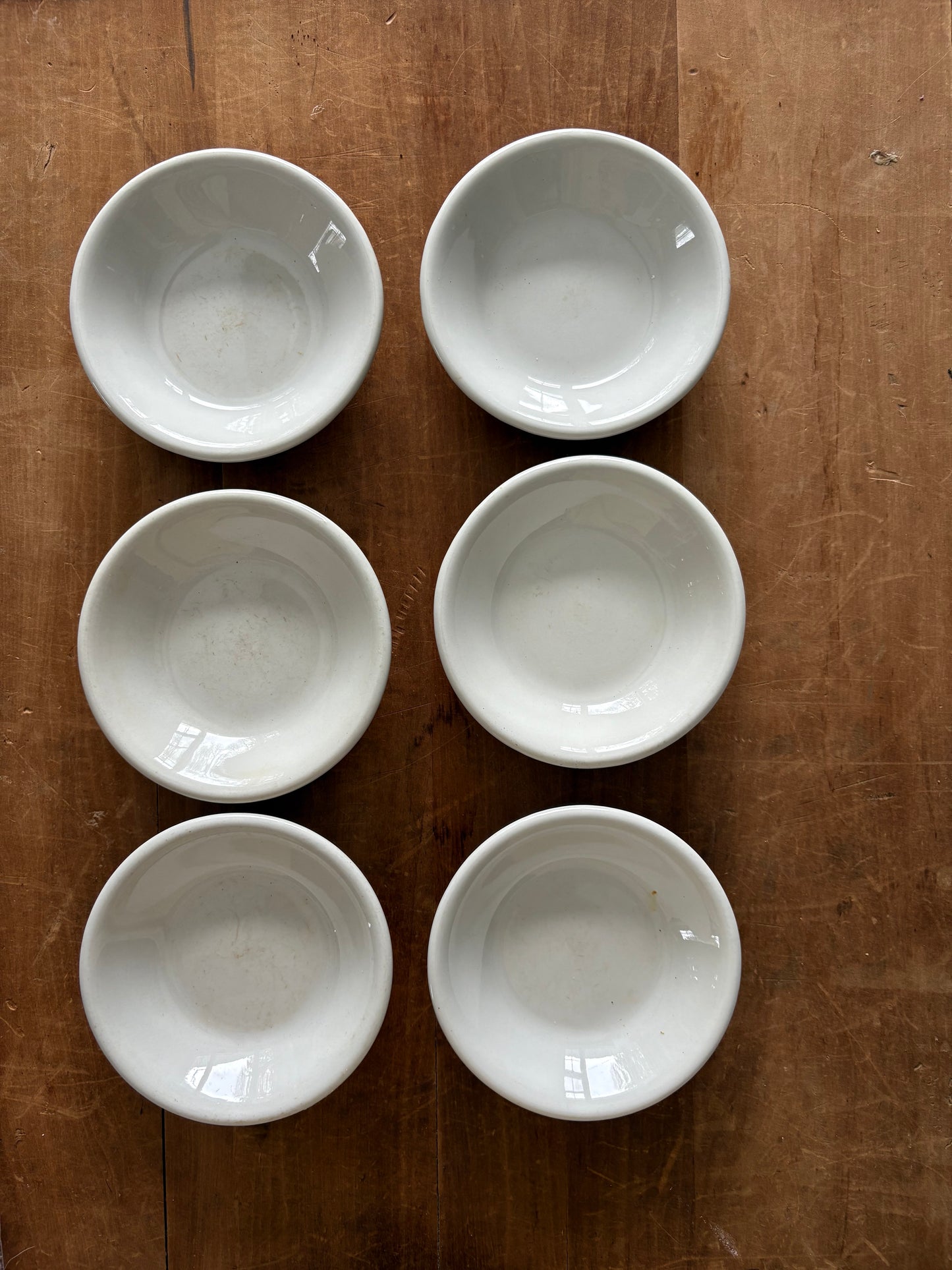 Vintage small stoneware plates