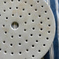 Vintage crazed porcelain drain plate