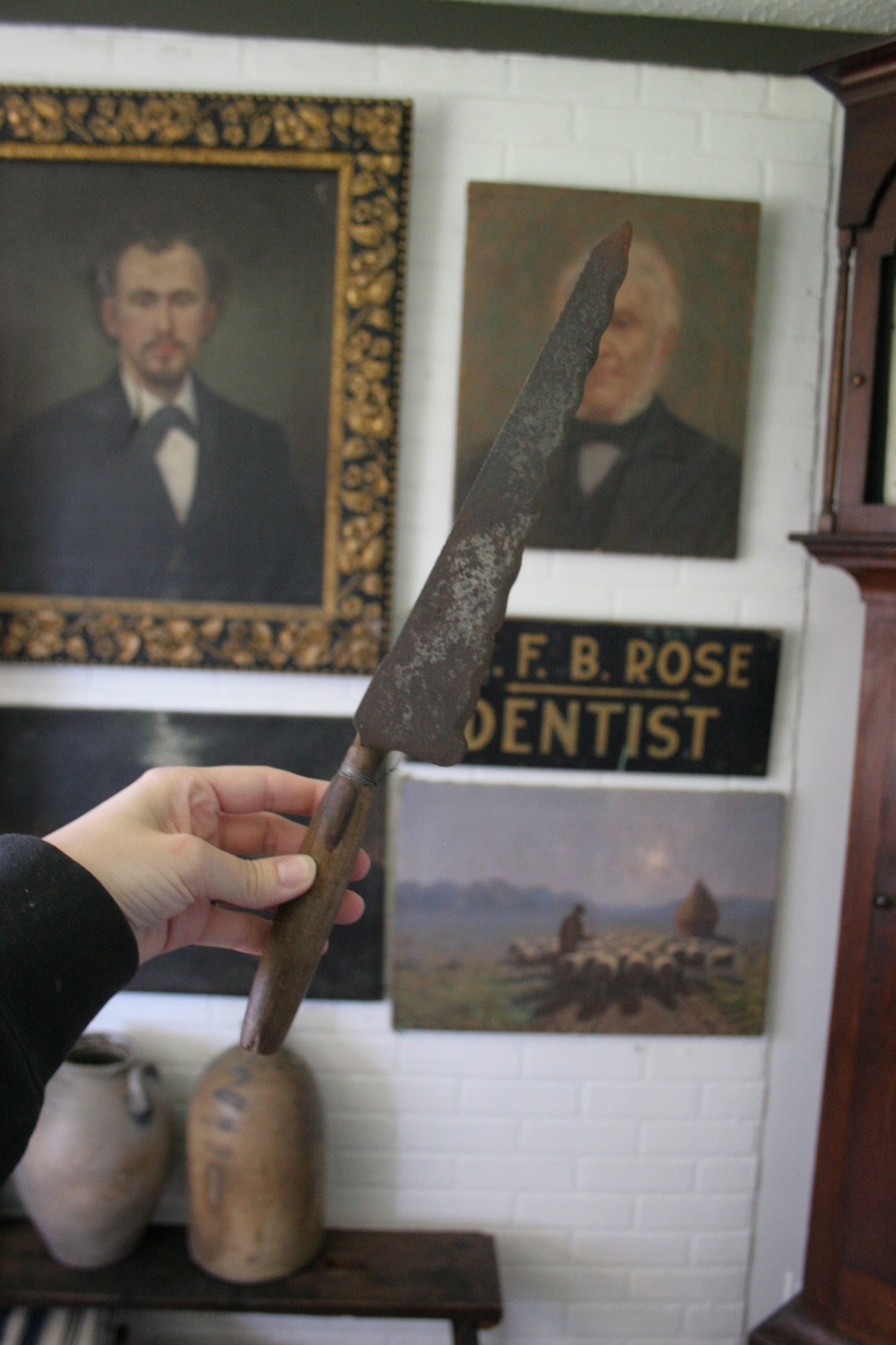 Antique bread knife