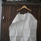 Antique French red monogram tea towel