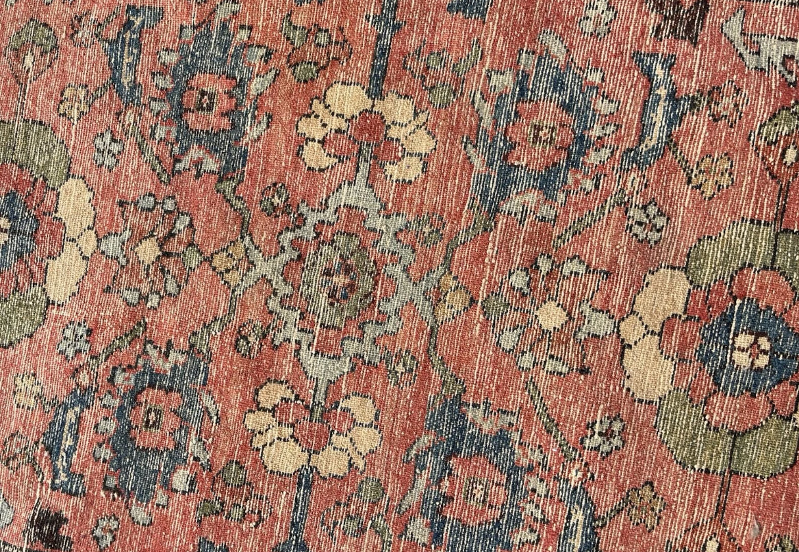 Antique Turkish rug 4x3