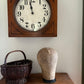 Antique canvas mannequin head form