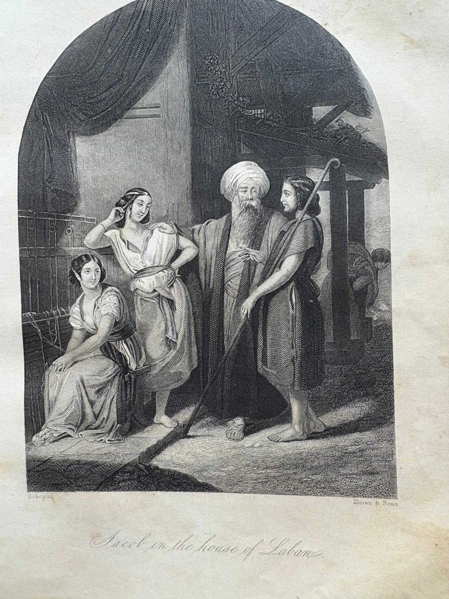 antique German family Bible