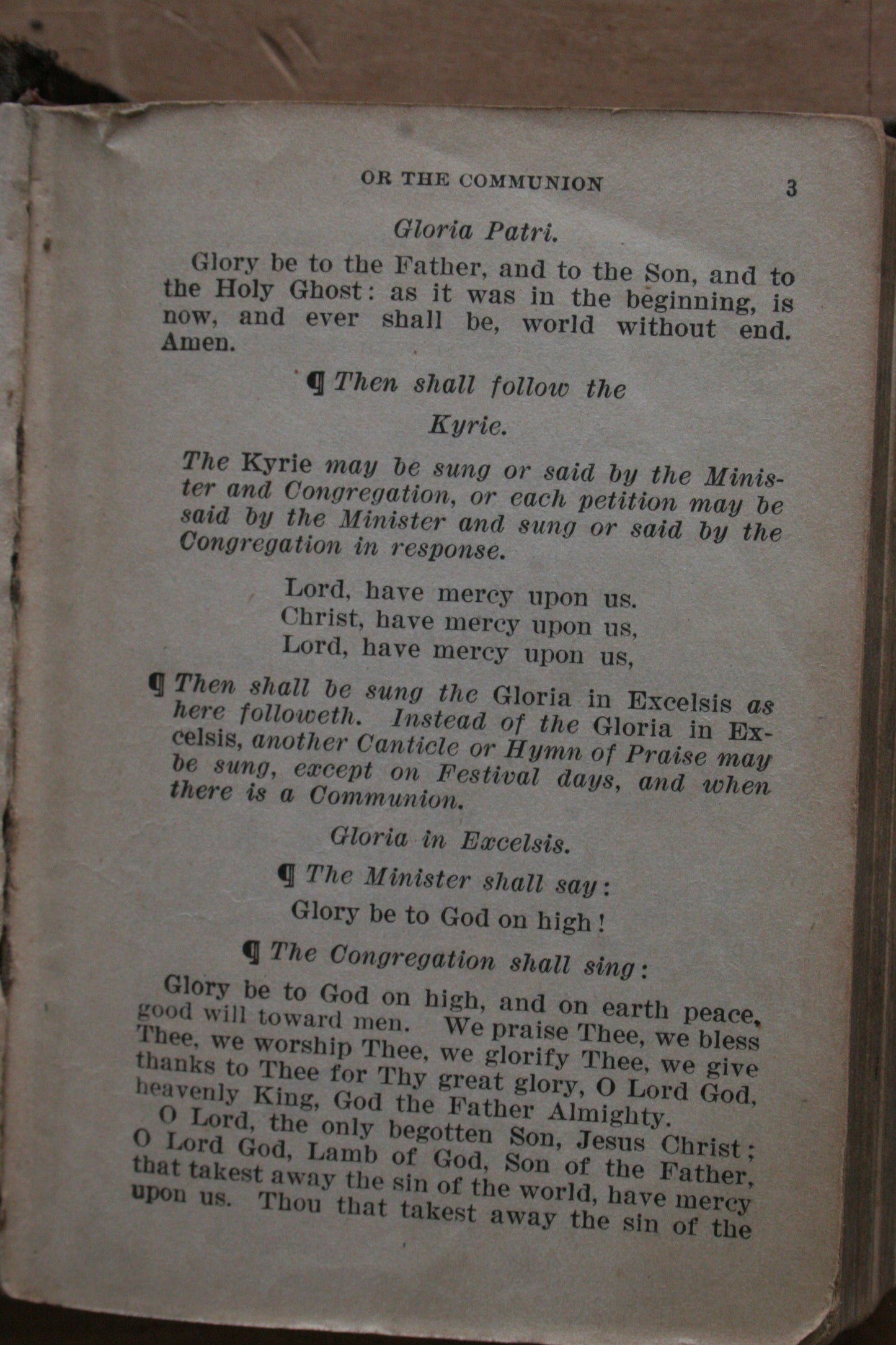 Antique HYMNS book 1800s with dried flowers