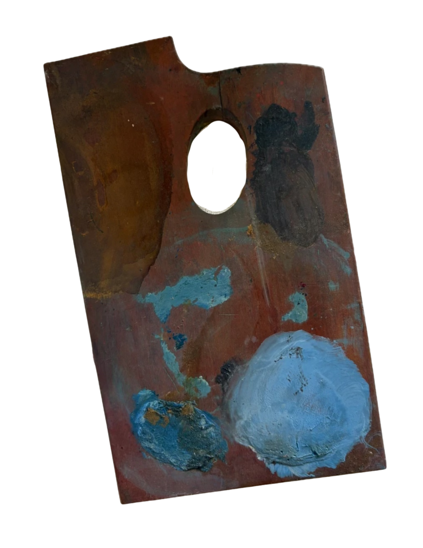Antique art palette