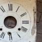 Early wooden clock face