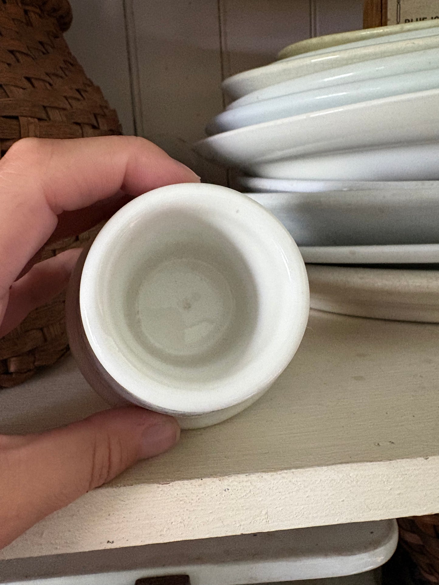 Antique French Ironstone match striker