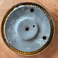 Vintage metal clock face
