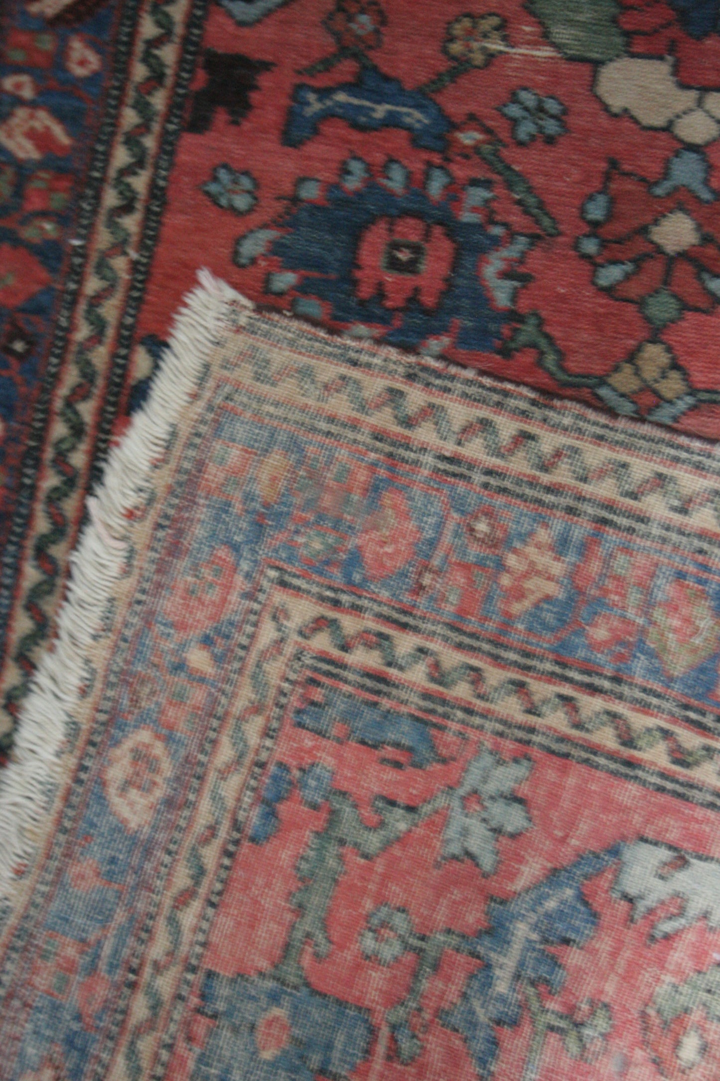 Antique Turkish rug 4x3