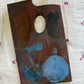 Antique art palette