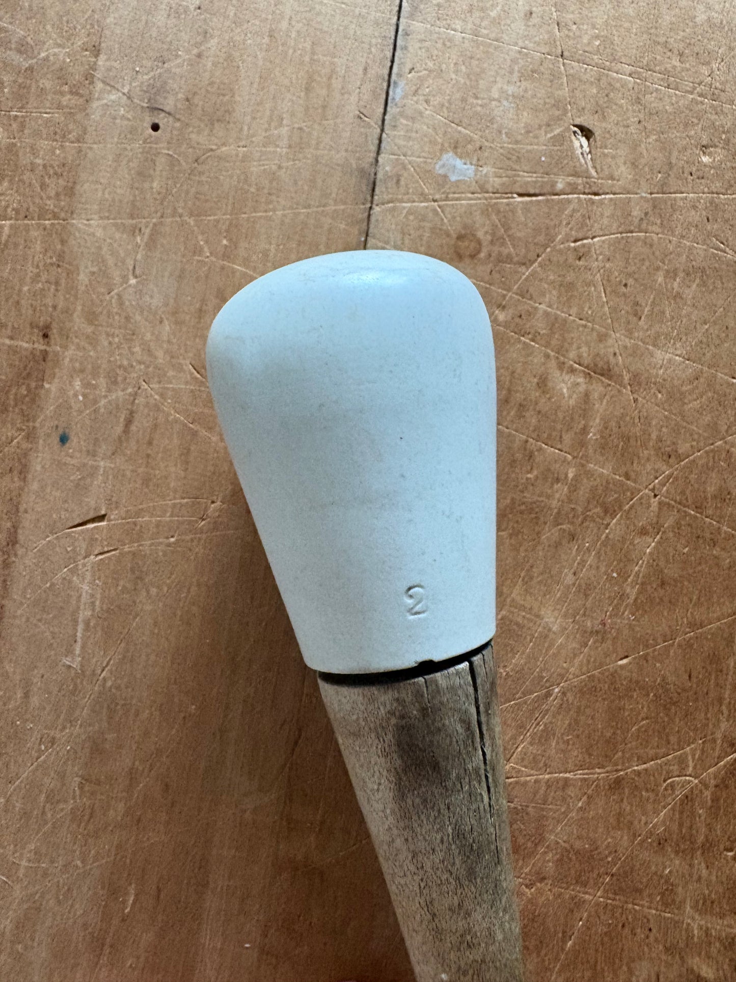Antique pharmacy pestle size 2