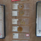 Antique 1918 Microscope Slides Medical & Plants in box