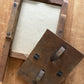 Antique wooden flower press