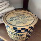 Vintage cardboard cottage cheese container