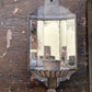 Antique mirrored candle sconce