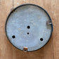 Vintage metal clock face