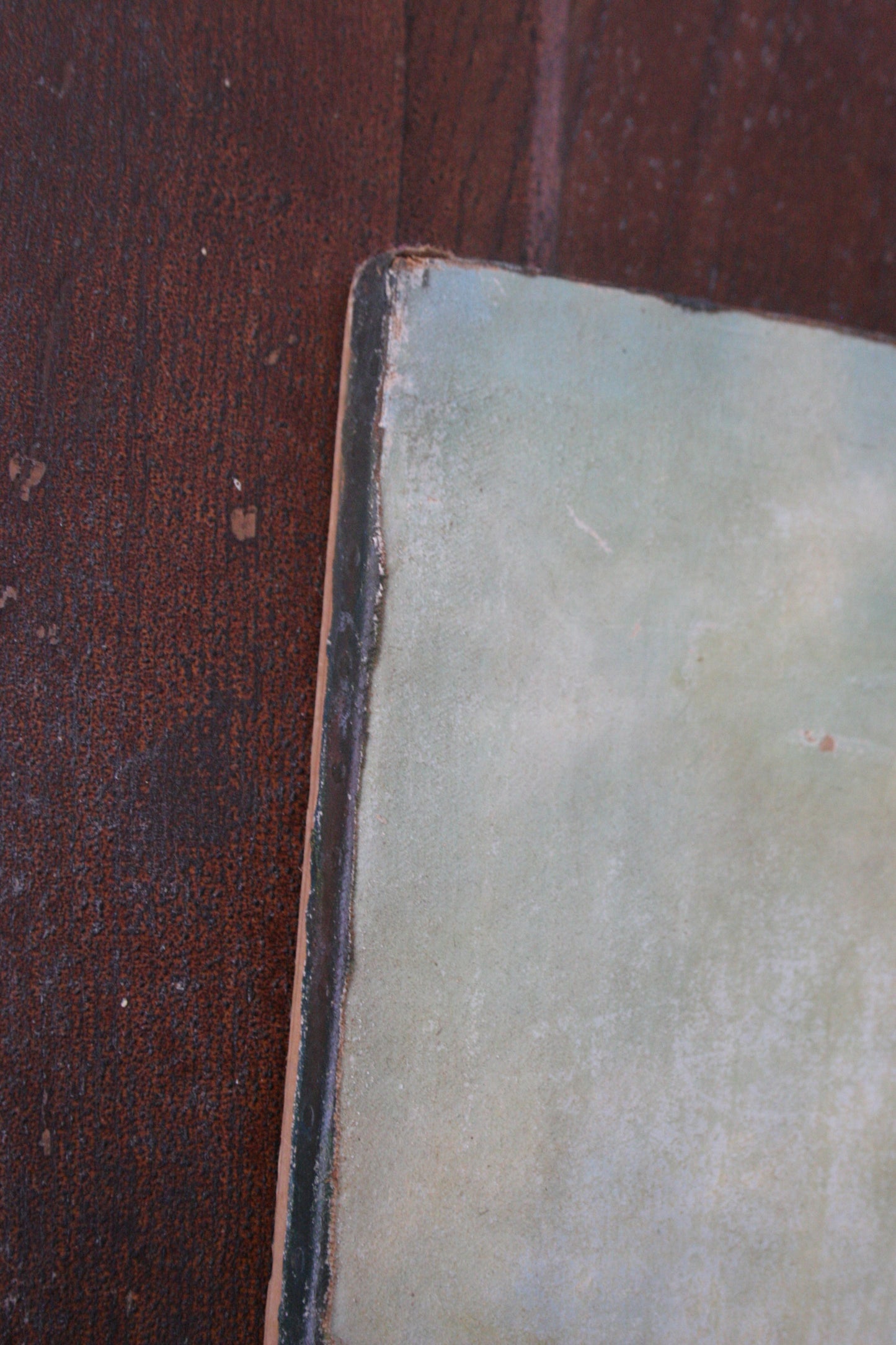 Antique portrait painting of woman on canvas