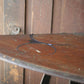 Antique primitive wooden corner shelf