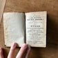 1831 second edition of "The New and Improved Camp Meeting Hymn Book” leather book