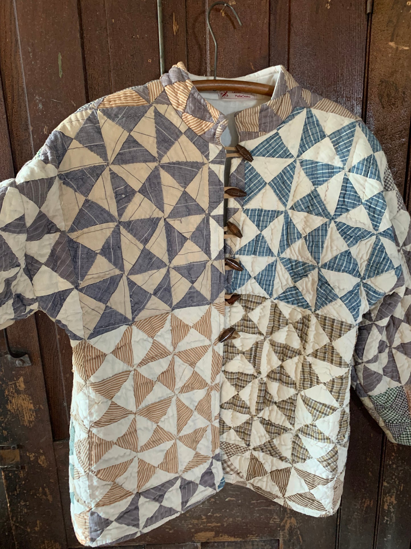 Handmade quilted jacket