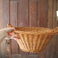 Vintage small French basket