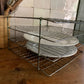 Vintage crinkle wire pie rack