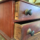 Antique A.W. Co “Roll Braid” Victorian spool drawer cabinet