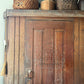 Vintage French wire wall basket