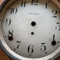 Vintage metal clock face