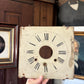 Early wooden clock face