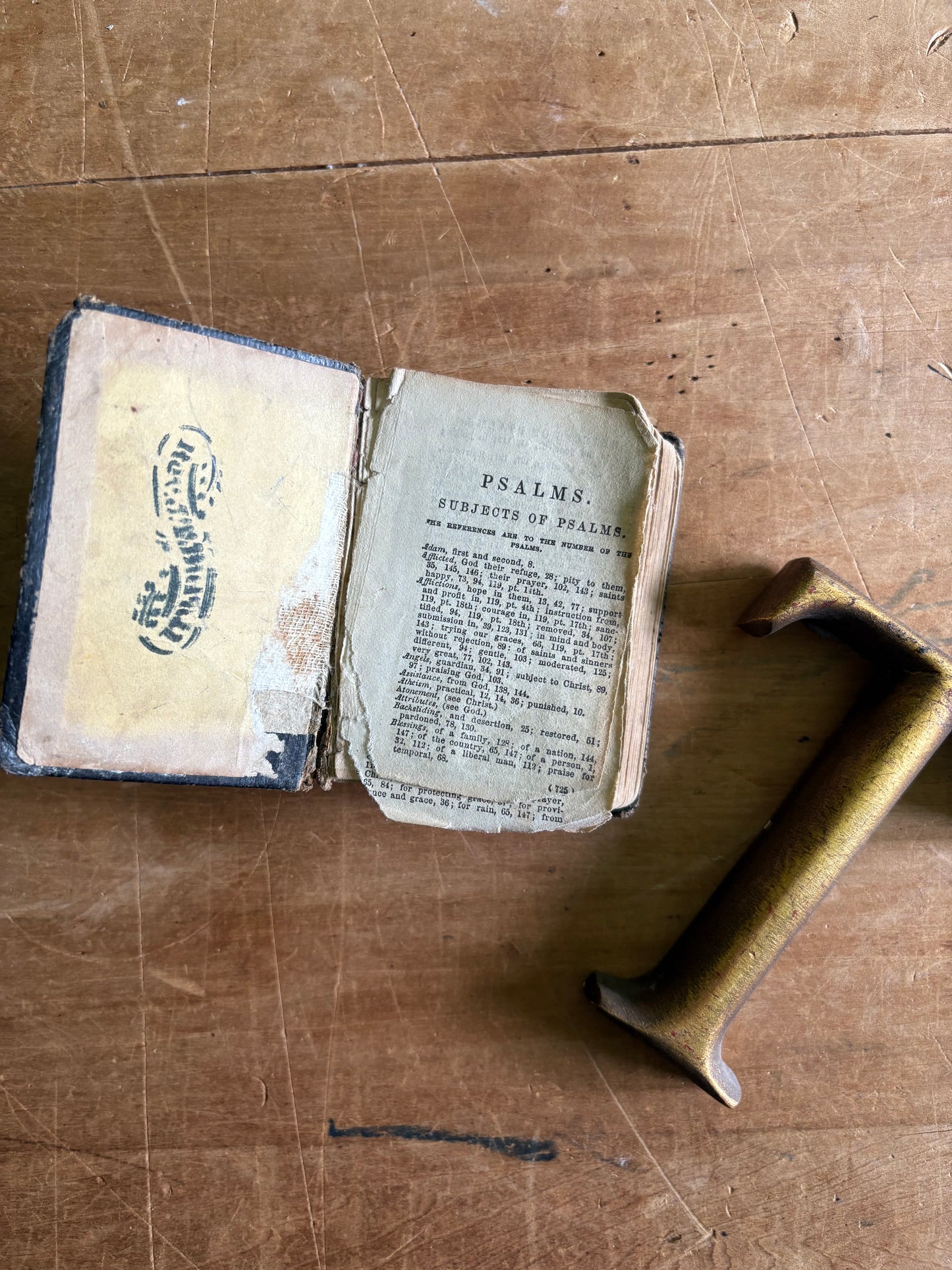 Antique small Psalms & Hymns book