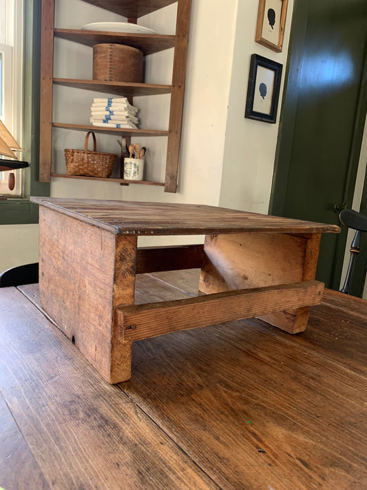 Vintage wooden stool