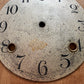 Vintage metal clock face
