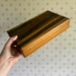 Vintage art supply box | paint & paint palette