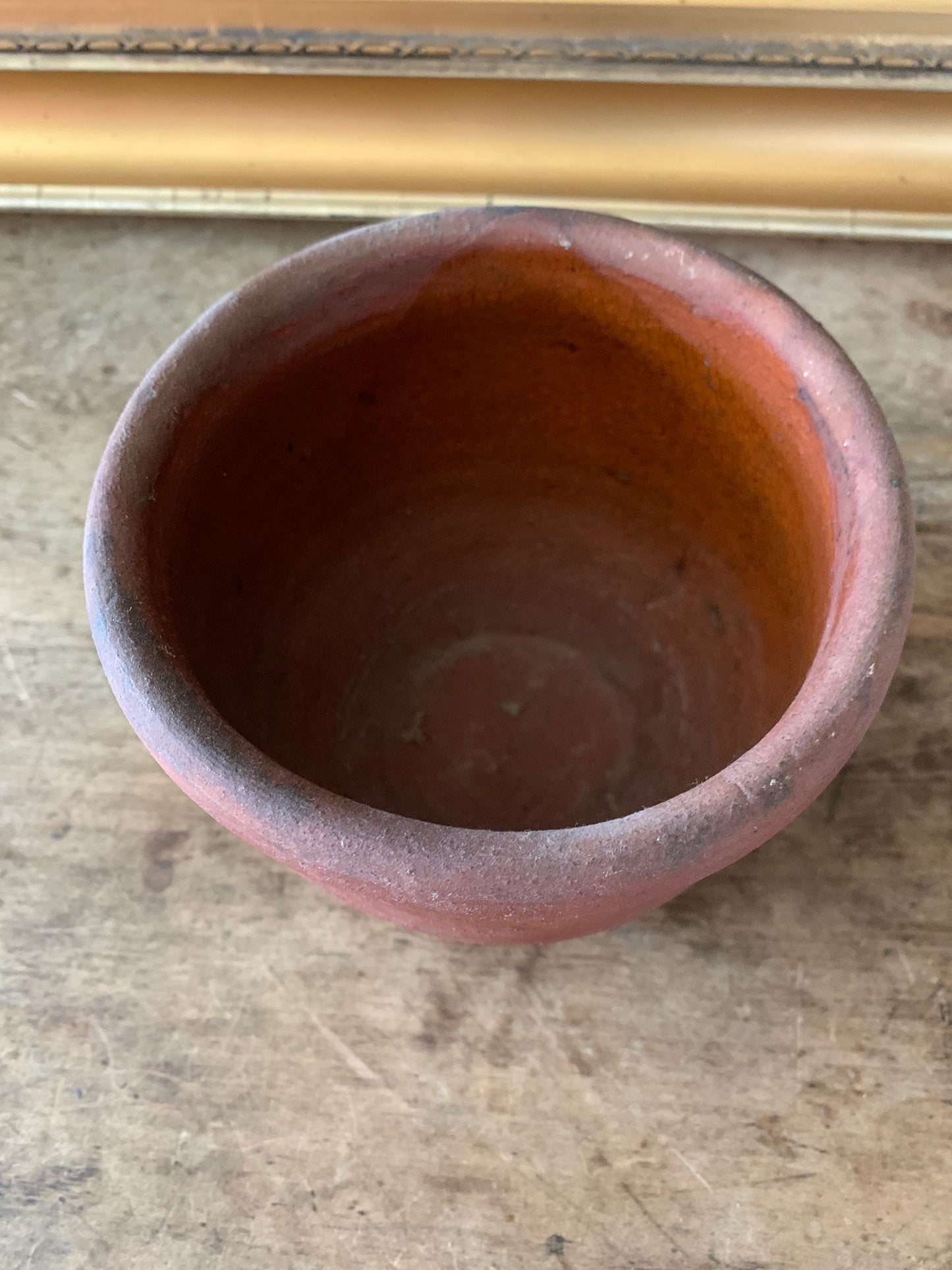 Antique terracotta pot