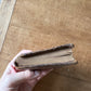 1831 second edition of "The New and Improved Camp Meeting Hymn Book” leather book