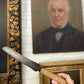Antique wooden bread knife by Thomas Turner & Co. in Sheffield, England