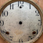 Vintage metal clock face