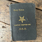 Antique 1920 leather bible