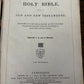 Antique bible & bible box